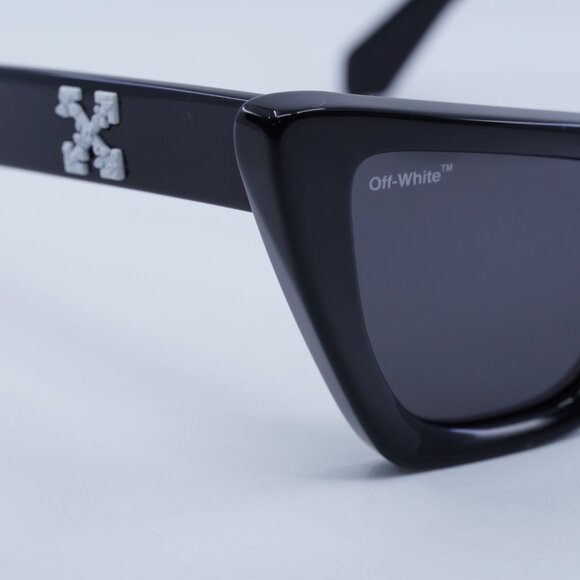 ?️New Off-White OERI045 EDVARD 1007 Sunglasses - Black Frame, Grey Lenses main image 4